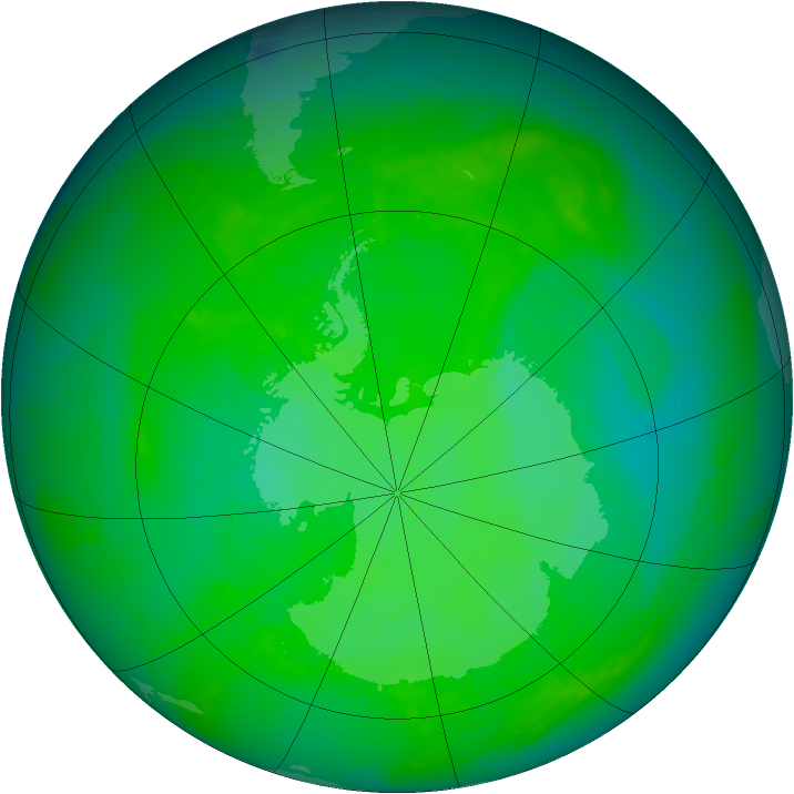 Ozone Map 2002-11-16